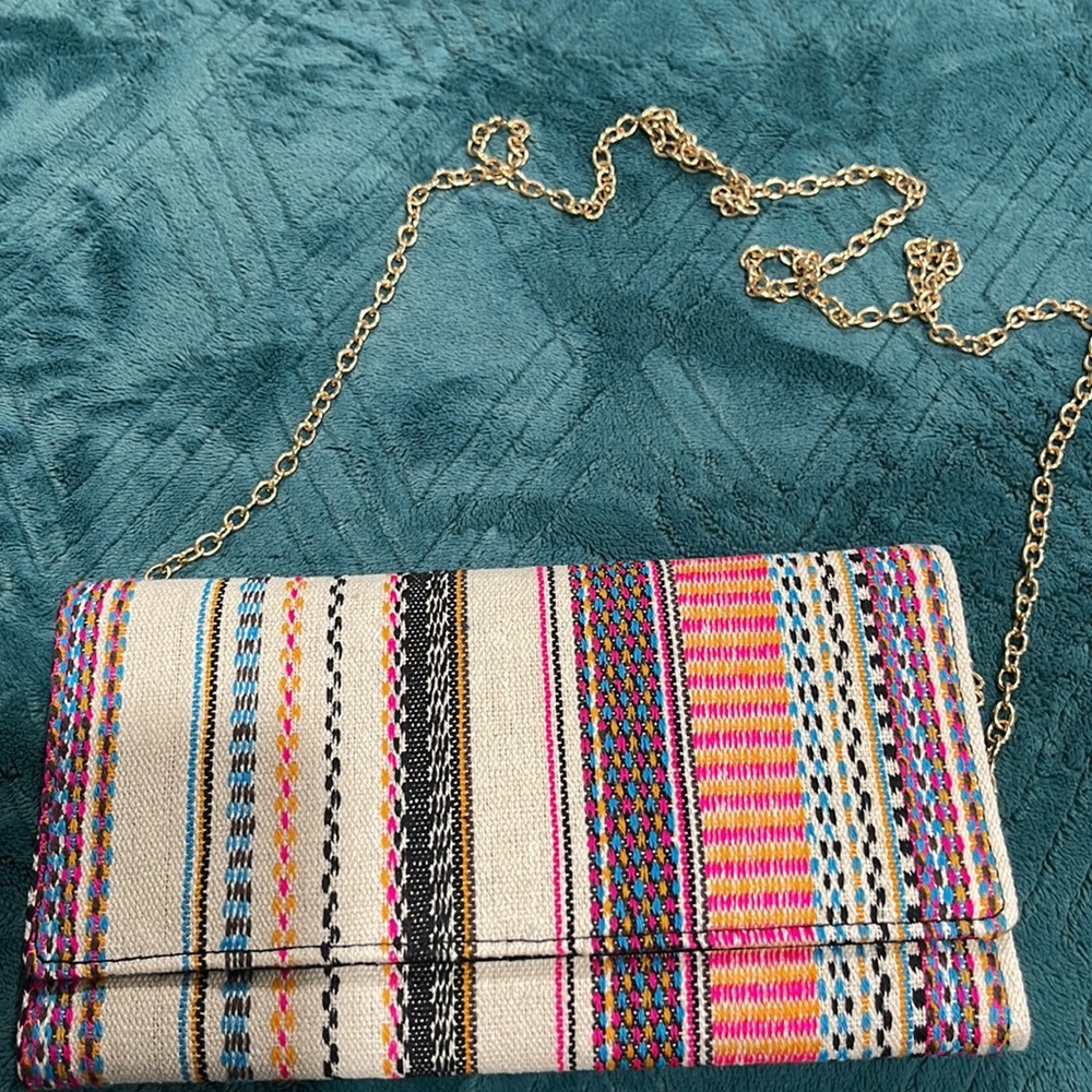Multi Color Boho Style Wallet - image 5